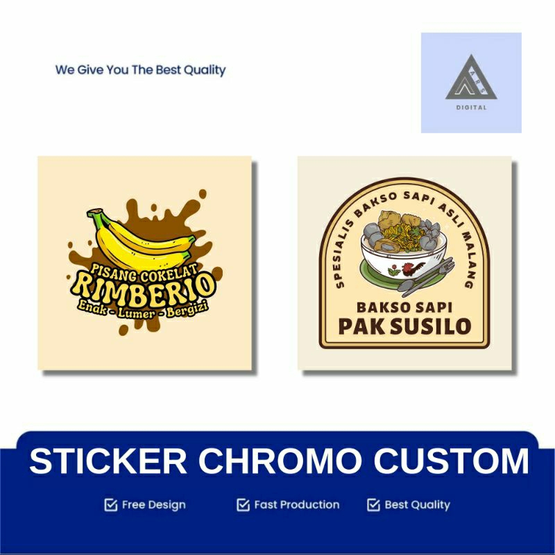 

CETAK STIKER LABEL CUSTOM CHROMO KOTAK