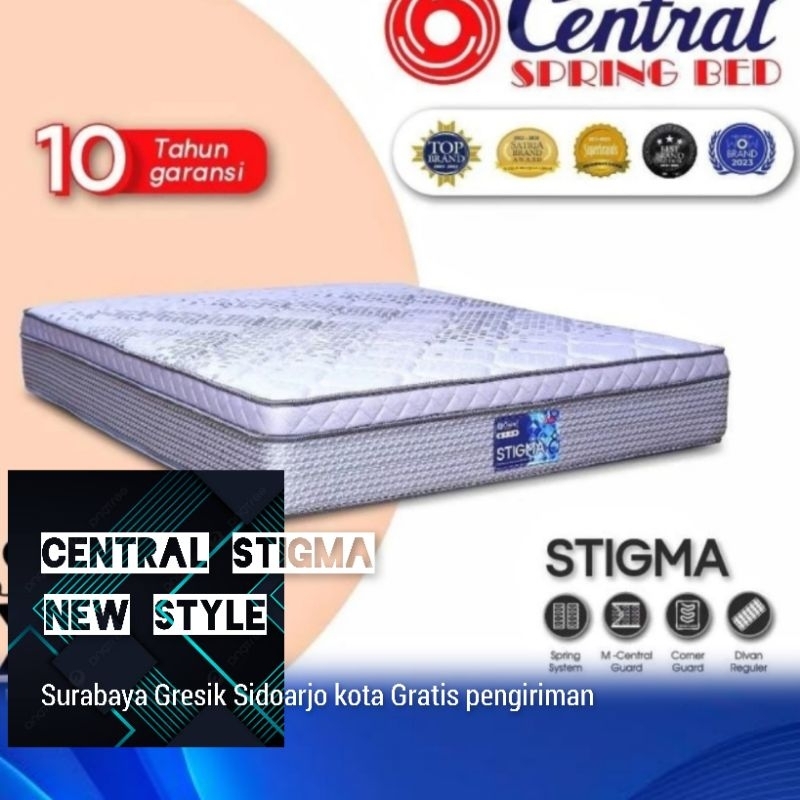 Central Stigma New kasur spring bed upgrade version 28 cm