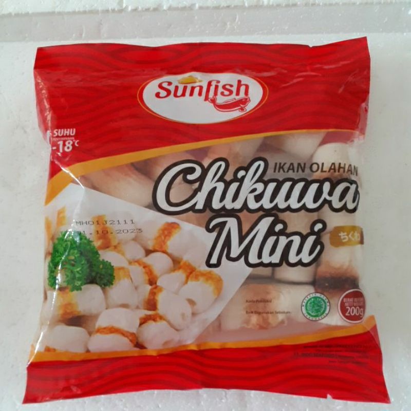 

Sunfish Ikan Chikuwa mini 500gr