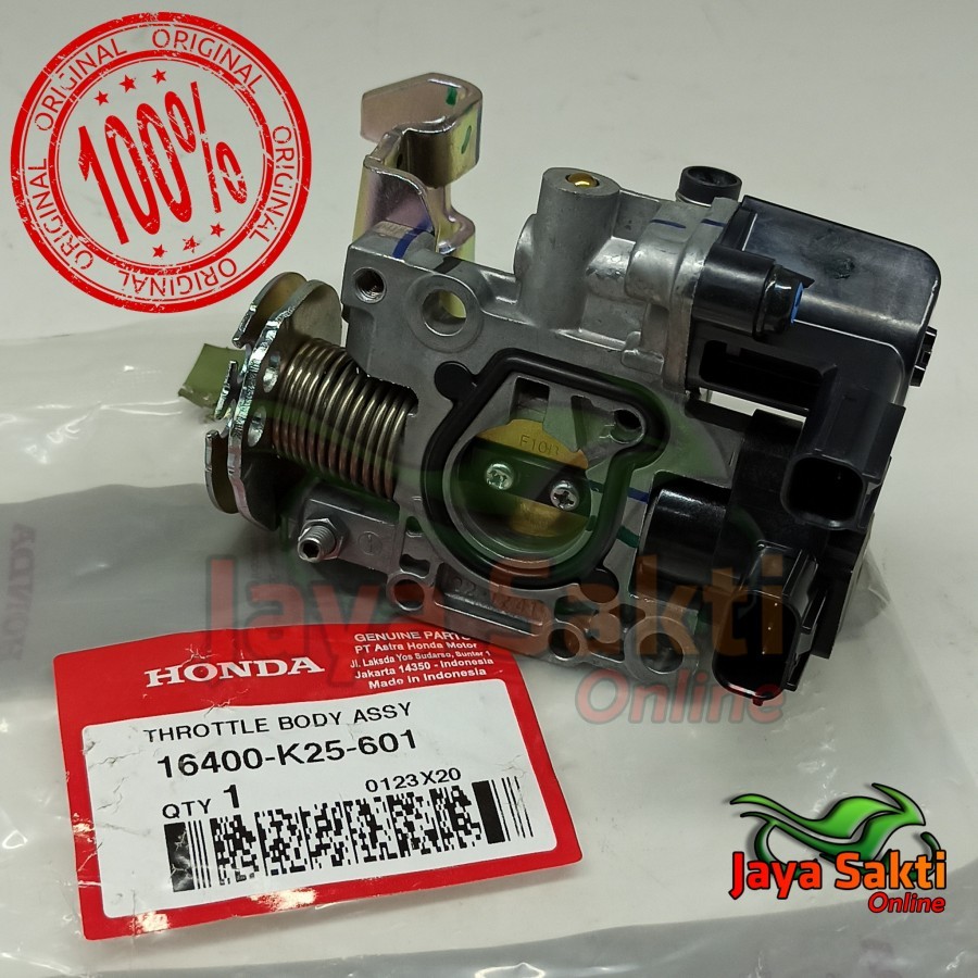 THROTTLE BODY BEAT FI ESP 2014 STARTER HALUS ASLI HONDA