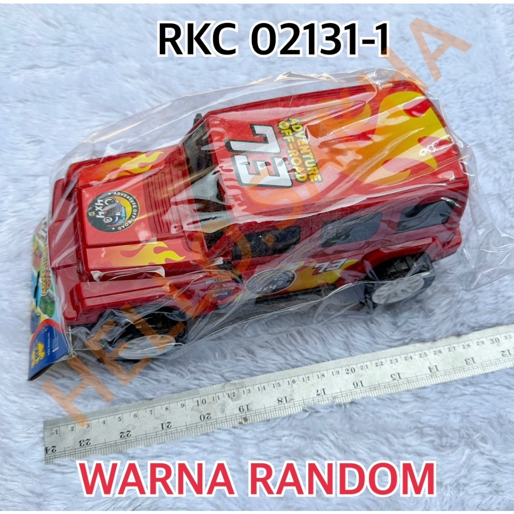 MAINAN RKC 02131-1 ADVENTURE OFF-ROAD OFFROAD MOBIL MOBILAN JEEP BESAR JIP GAGAH KEREN BAGUS