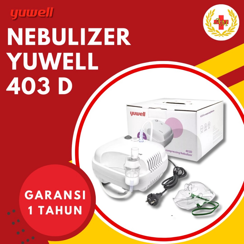 Nebulizer Yuwell Alat Bantu Pernapasan Alat Uap Asma Sesak Napas Alat Nebul Yuwell