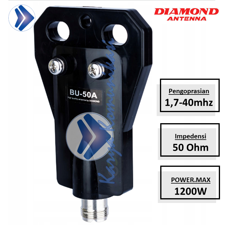 DIAMOND BU-50A ANTENA BALUN 1:1 1.7~40MHz 1200W