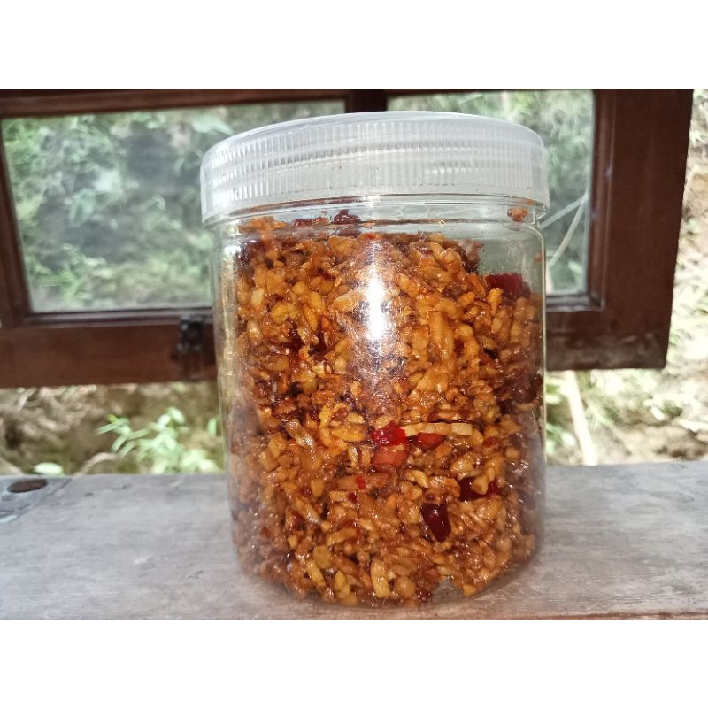 

kering tempe pedas manis 250 gram / kering tempe kacang