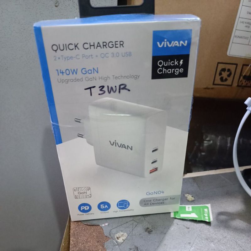 vivan GaN04 140w power delivery output 5a