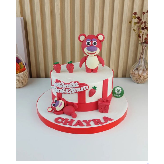 

CAKE TEMA LOTSO UK 20CM / KUE ULANG TAHUN