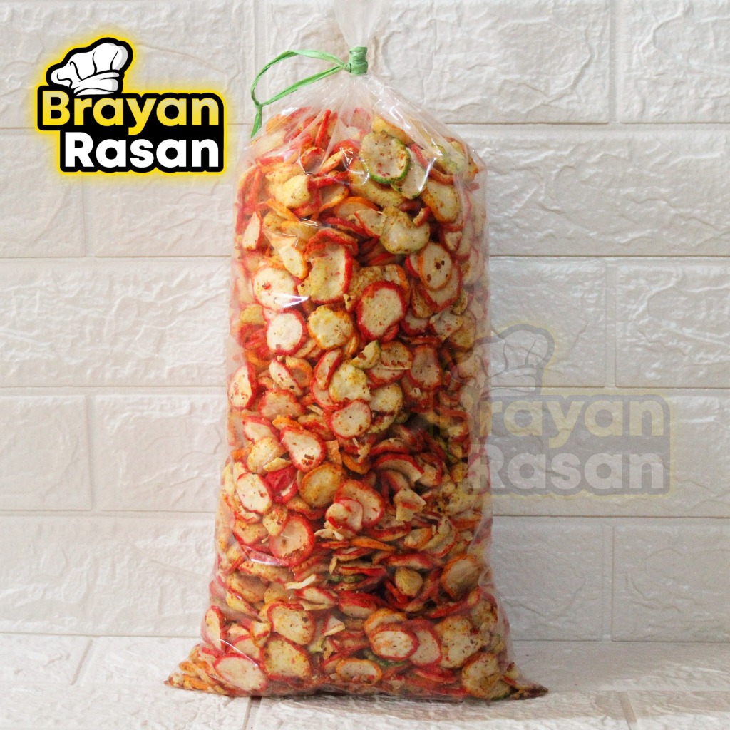 

Cemilan Kiloan Kerupuk Seblak Pedas Kencur