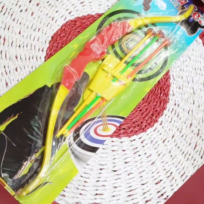 MAINAN PANAH PANAHAN PELURU KARET