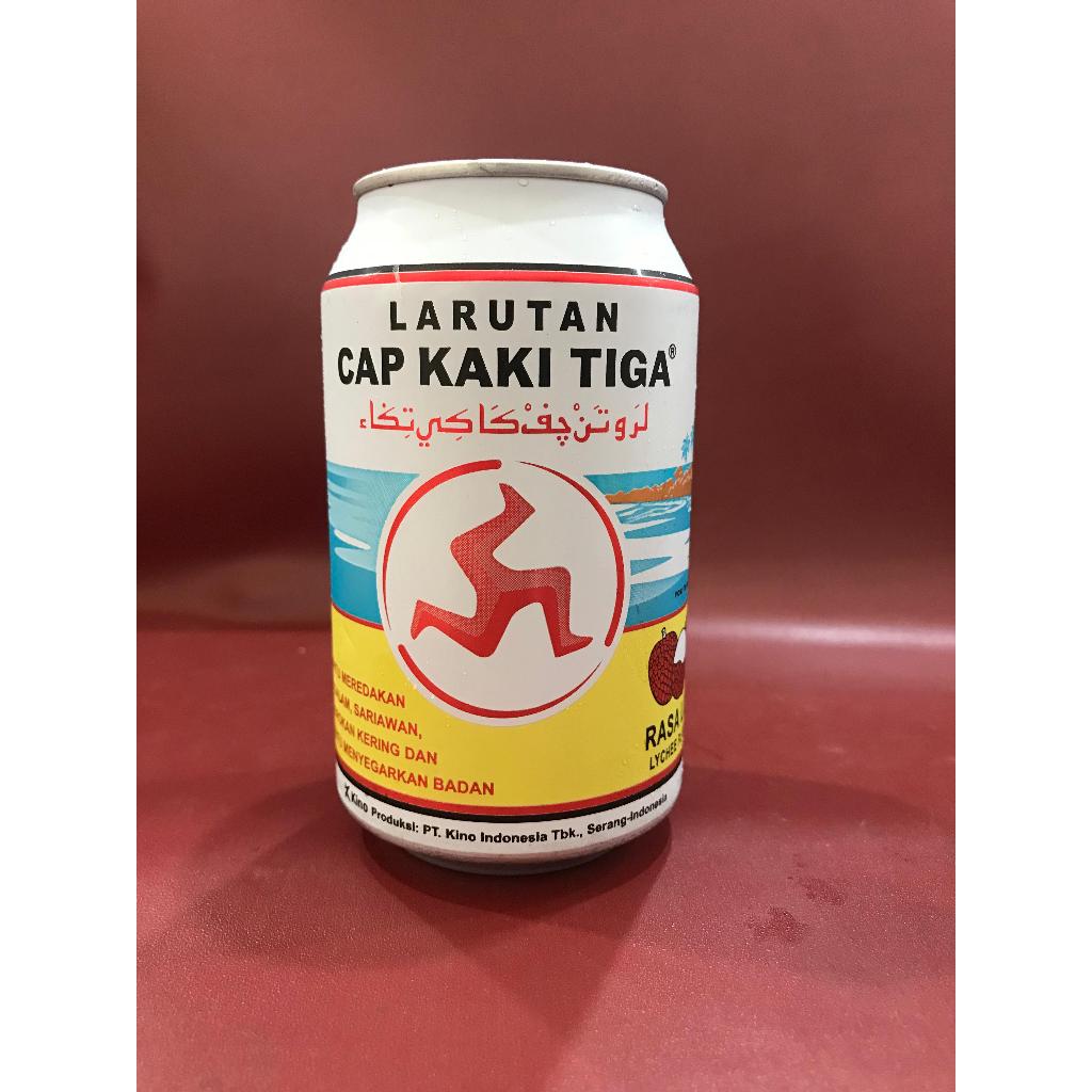 

Cap KakiTiga Lychee 320ml - Minuman Cap KakiTiga Rasa Lychee