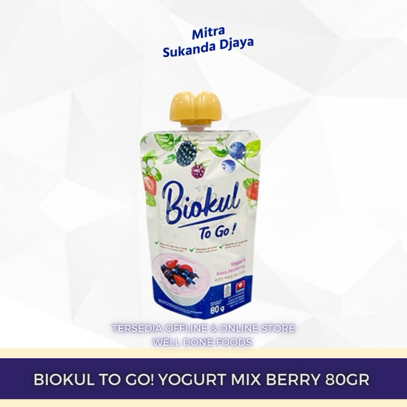 

Yogurt Mix berry Biokul To Go 80gr