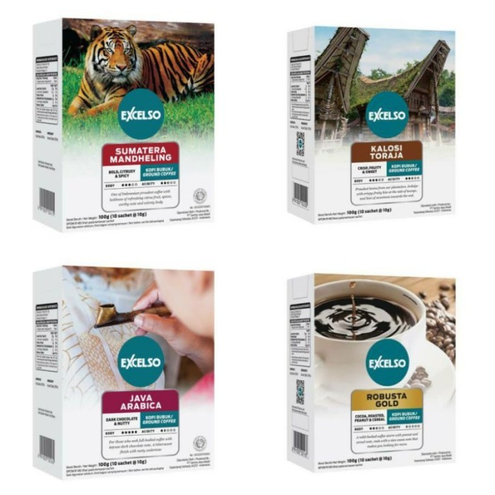 

Excelso Kopi Single Serving 10's x 10gr