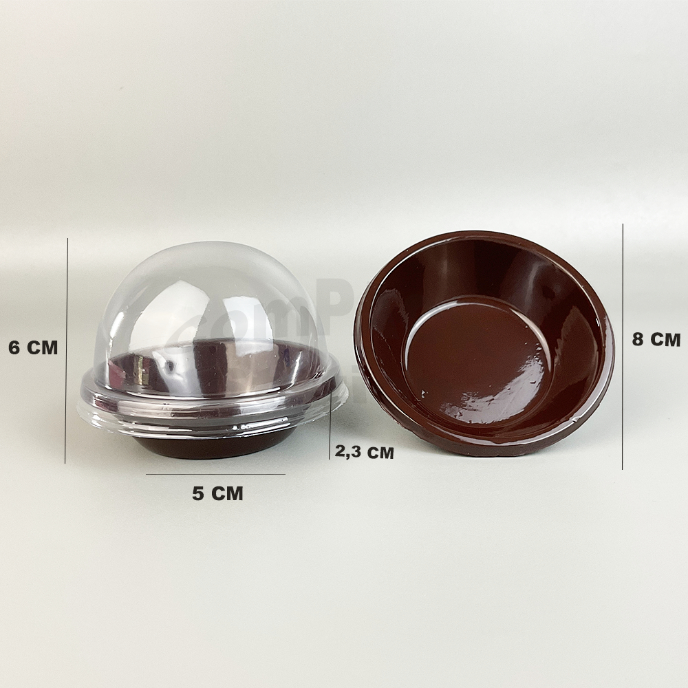 

2Xbtygneal Sakha Snack ) Tray Mika Moon Cake Bulat 8Cm Isi 25 Pcs