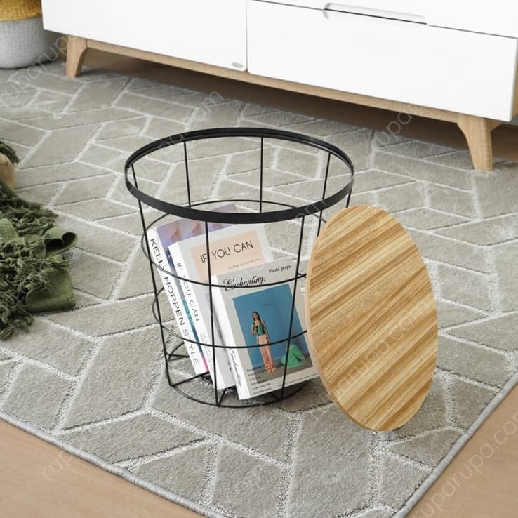 Informa Toby Meja Tamu Dengan Penyimpanan Meja Tamu Kecil Meja Kopi Coffe Table