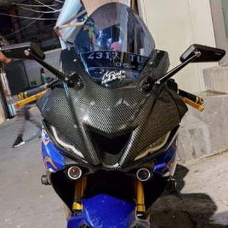 HEADLAMP R15 V3 R1 YAMAHA R15 model R6 kedok r15 v3 Topeng Kedok sipit new R15 V3 model R6 kedok R15