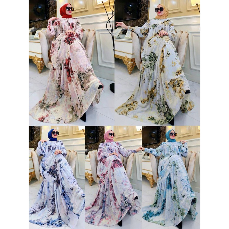 Gamis Syahira Series By Azzahra Syari