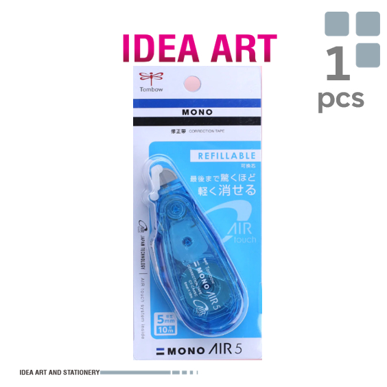

Tombow Mono AIR 5 Tipex Kertas Correction Tape CAX5C40 - Blue