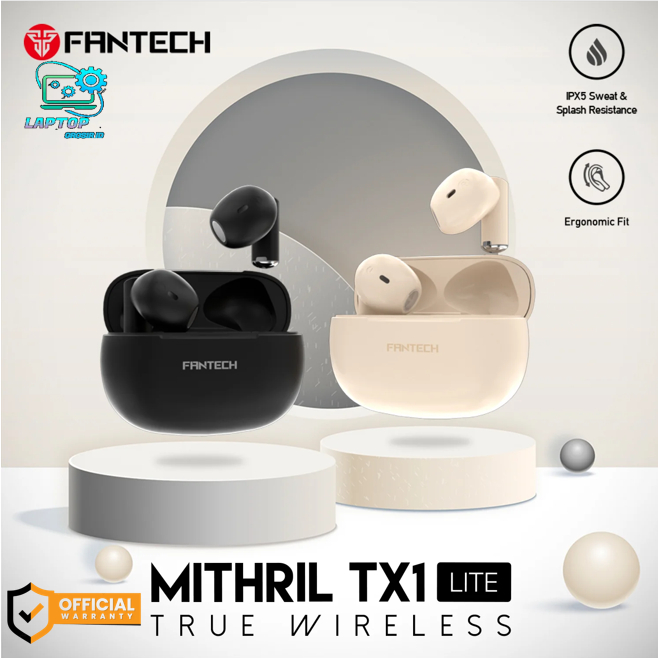 Fantech TWS Bluetooth Wireless MITHRIL TX1 LITE Built-in Microphone