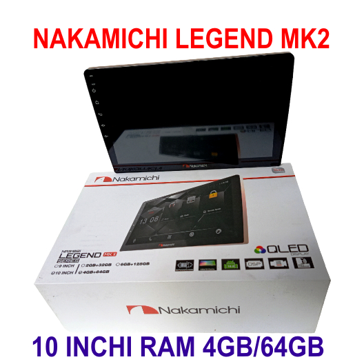 Nakamichi New Legend MKII 10 inch 4/64 - Nakamichi New Legend 4/64 10 inch Full HD Layar QLED New Le