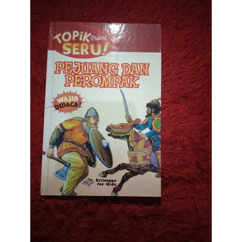 ( preloved ) buku anak topik paling seru  perjuangan dan perompak original