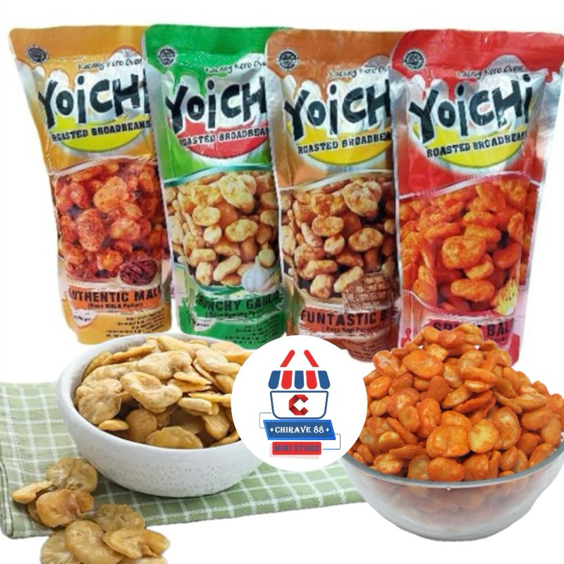 

Yoichi Roasted Broadbeans - Kacang Koro Oven Pouch All Variants 75g