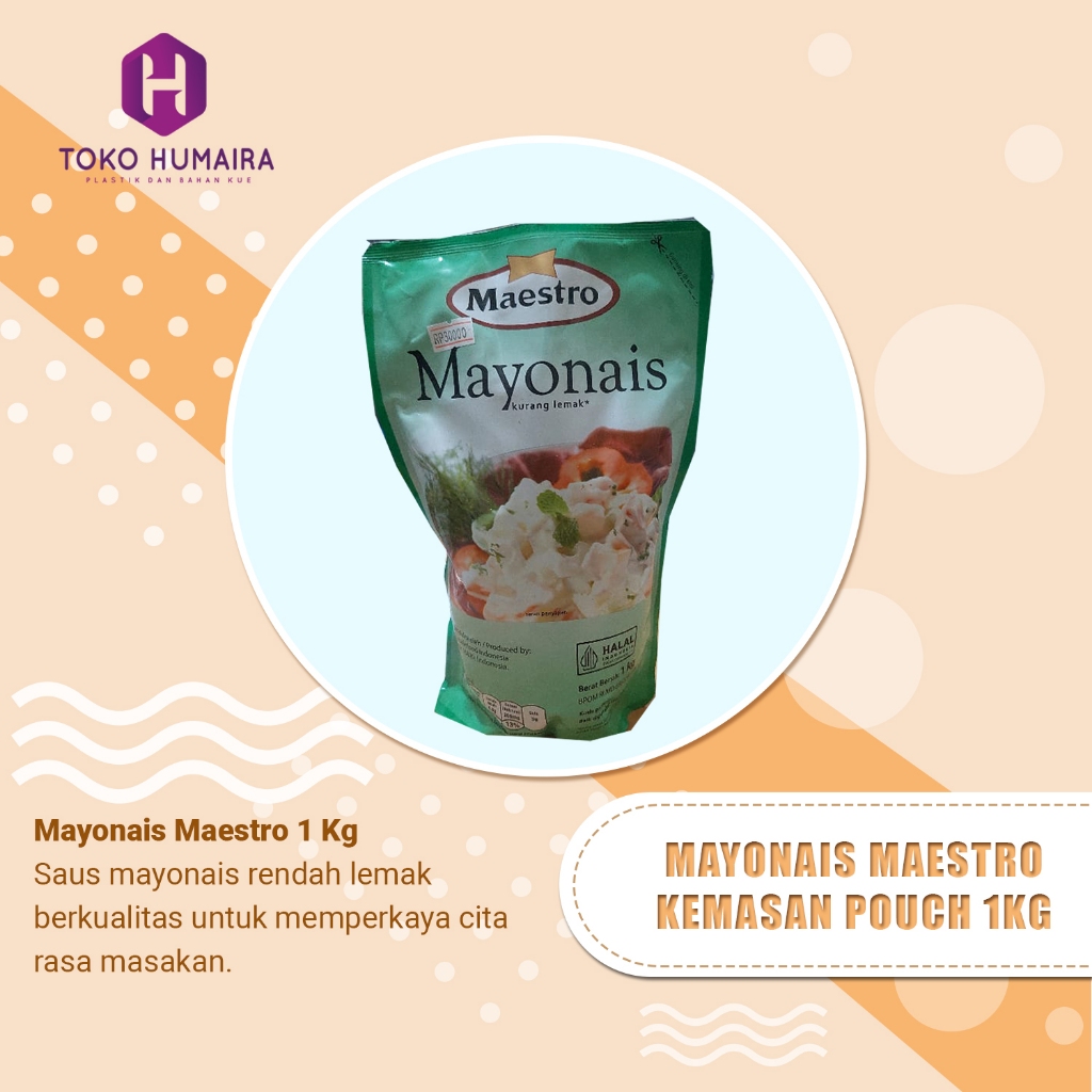

Mayonaise Maestro Kemasan 1kg
