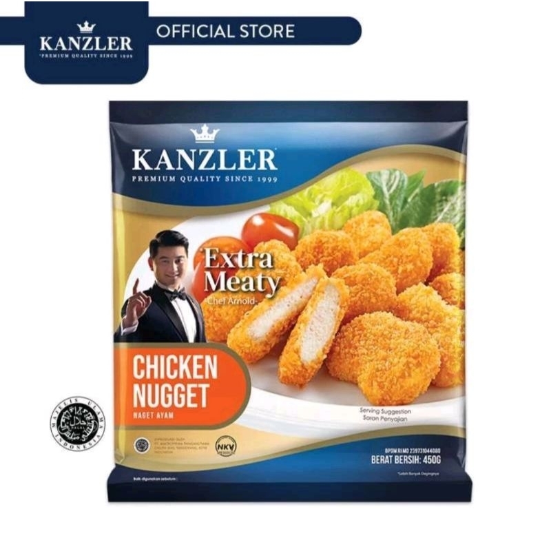 

Kanzler Chicken Nuget 450gr