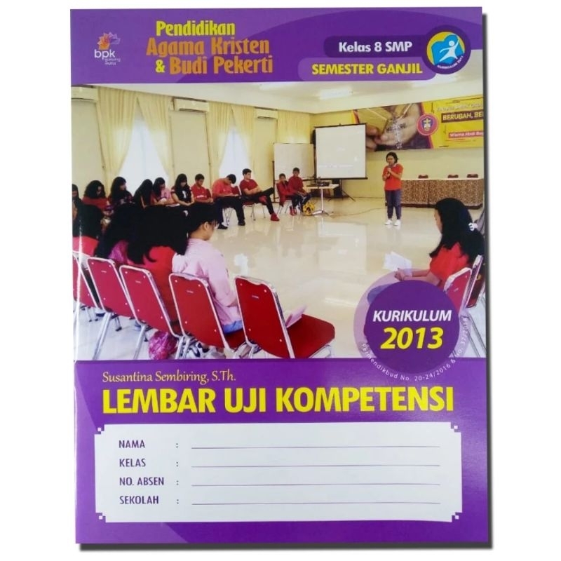 LUK AGAMA KRISTEN KELAS 8 SMP - semester ganjil