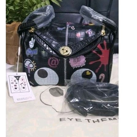 TAS MATA LINDI HITAM CROCO