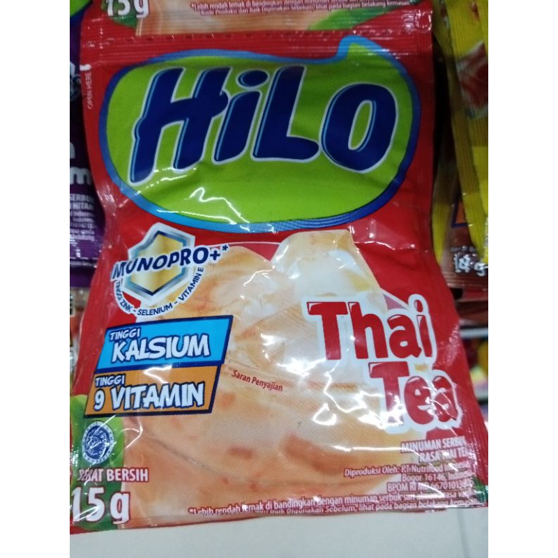 

HILO THAI TEA SACHET ISI 10PCS/MINUMAN INSTAN/MINUMAN RINGAN/MINUMAN ES