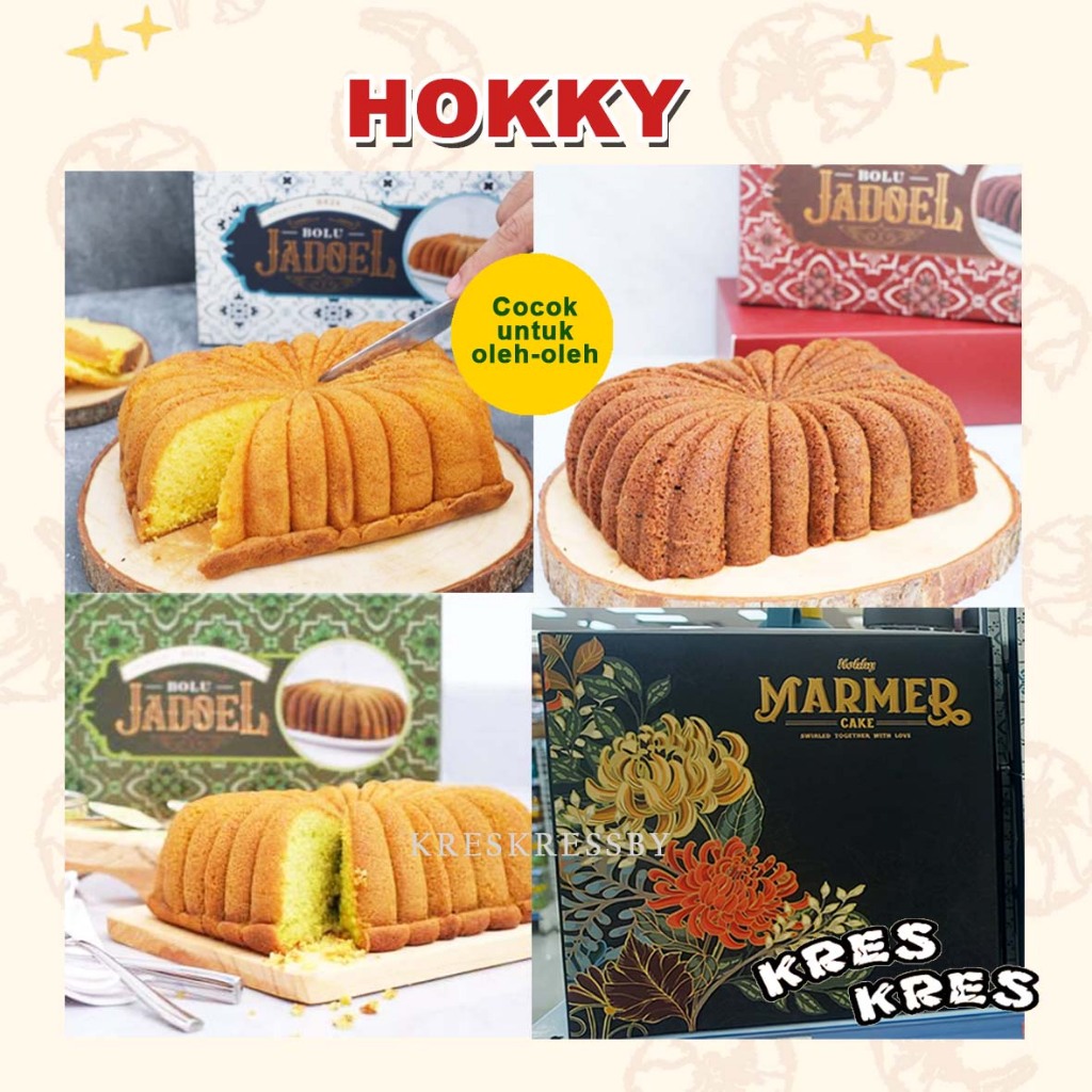 

HOKKY BOLU JADUL ORIGINAL GREEN TEA COKELAT MAMER CAKE