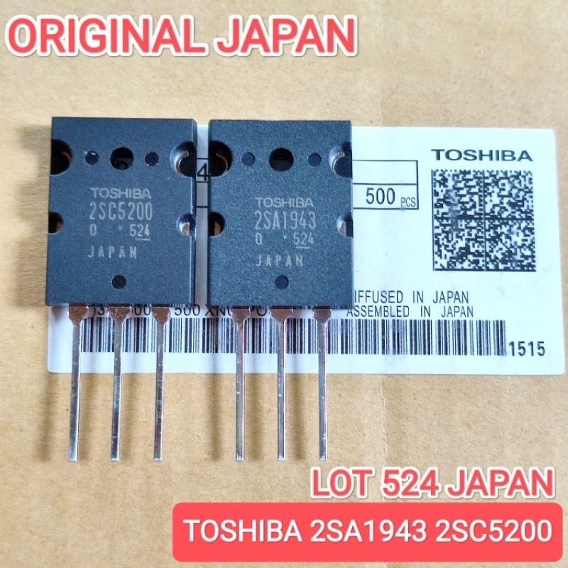 Transistor 2SC5200 2SA9143 LOT 524