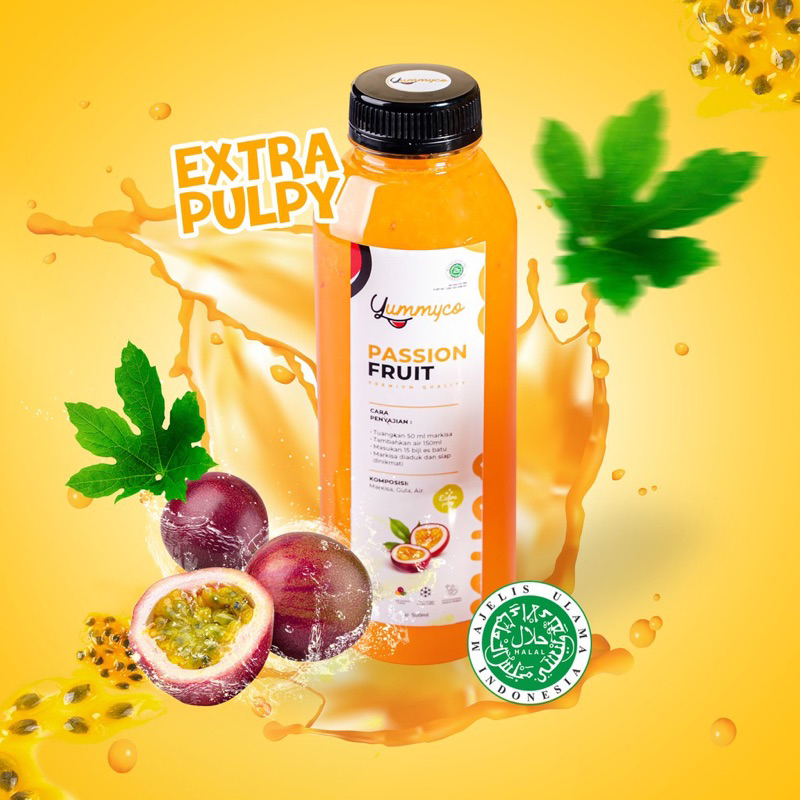 

Sirup Markisa Medan Extra Pulpy 500 ml