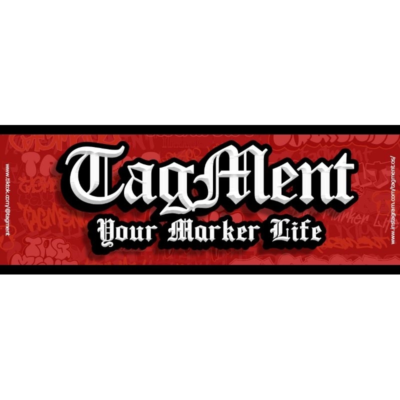 

Sticker Tagment Design Bahan Chromo 4x10