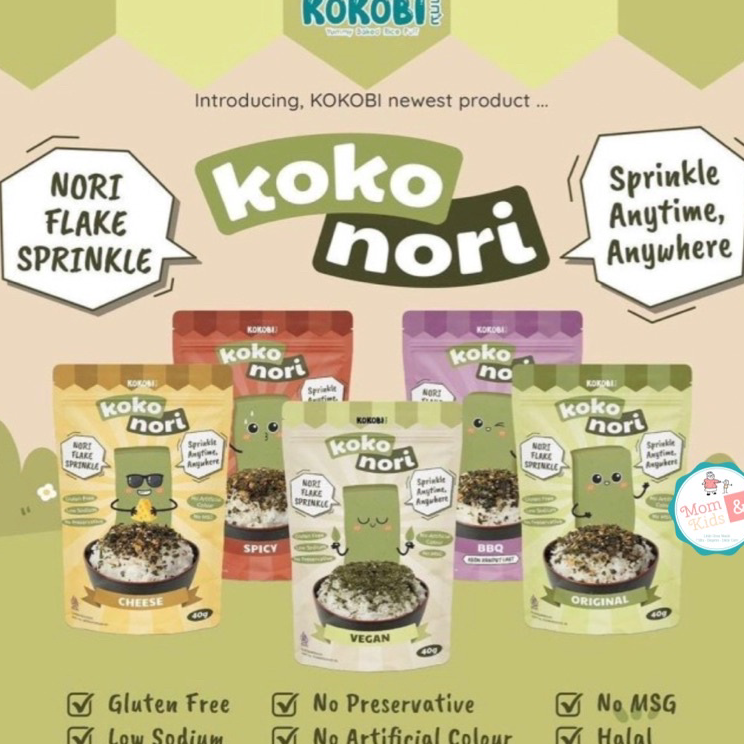 

➠☇☆✶ KOKO NORI Abon Rumput Laut Tabur | Seaweed Flake | Snack Cemilan Sehat Anak Cemilan Anak Sehat Cemilan Rumput laut