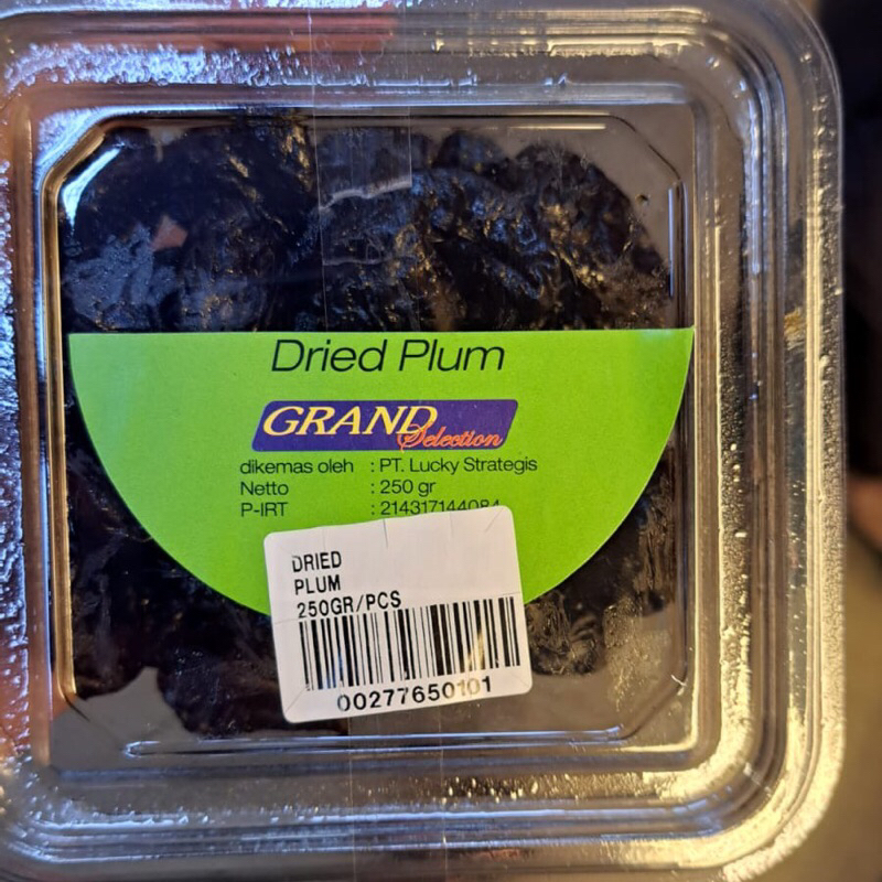 

Dried Plum / Buah Kering Plum 250 Grm