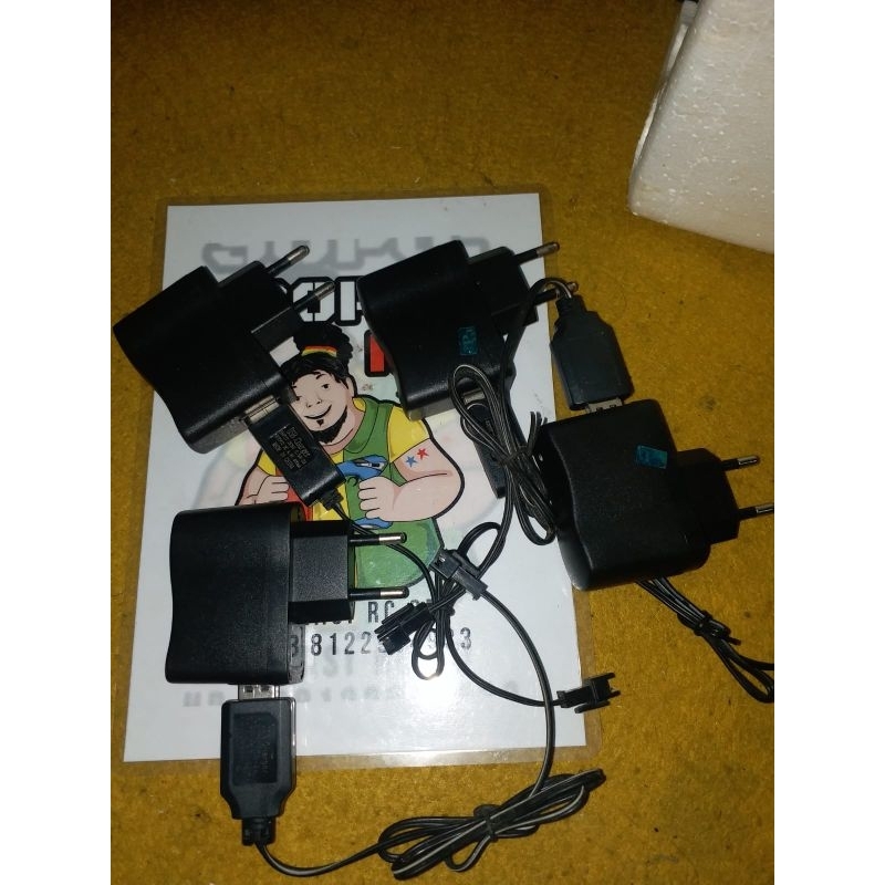 adaptor charger RC 4,8V (ada bms nya) normal