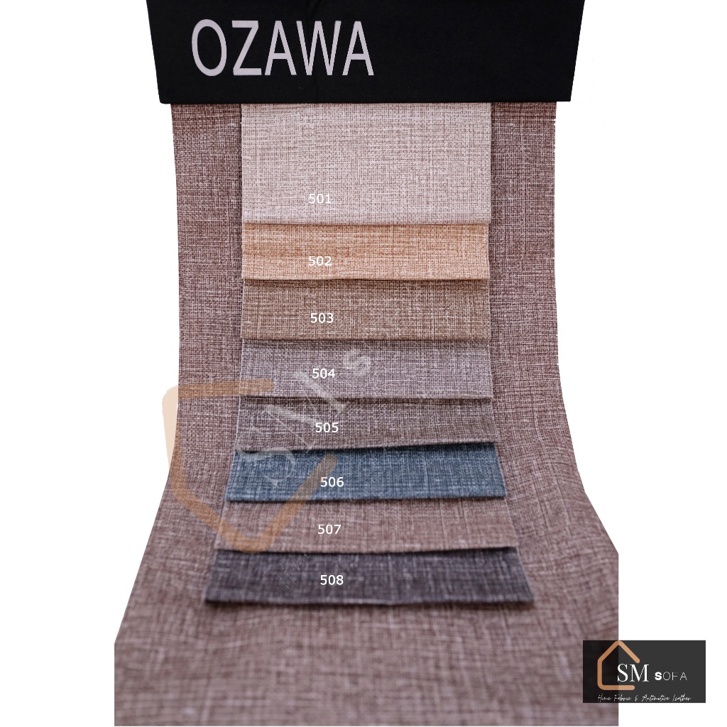Kain Ozawa - Kain Sofa/Bludru/Motif Kanvas/Bantal Sofa