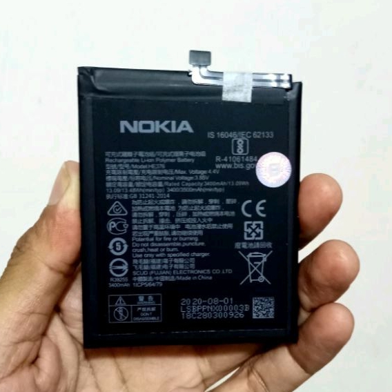 Batre Baterai Batere NOKIA 3.1 plus HE376 ORI