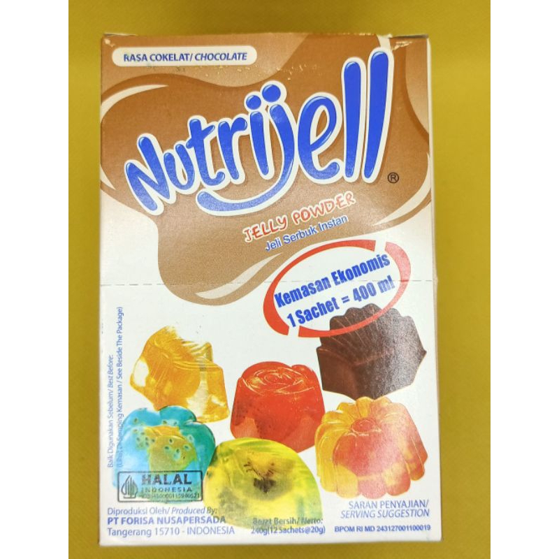 

Nutrijel Coklat 20gr