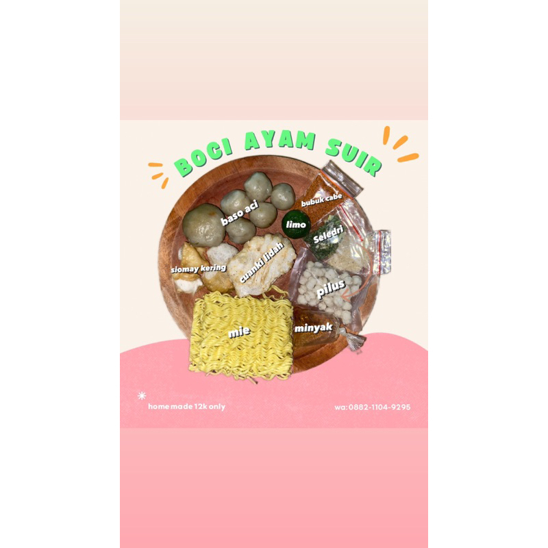 

Baso aci ayam suir