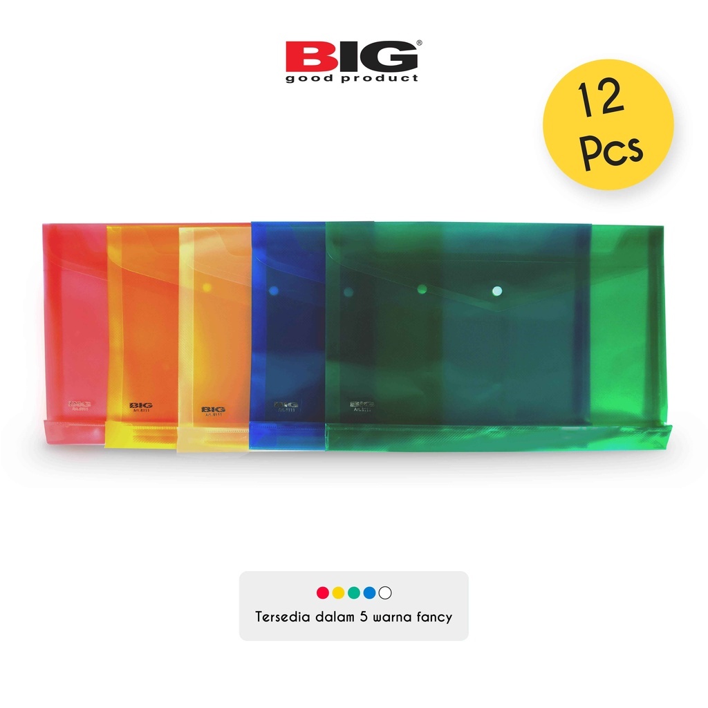 

MAP KANCING BIG FOLIO F4 PLASTIK TRANSPARAN DOKUMEN