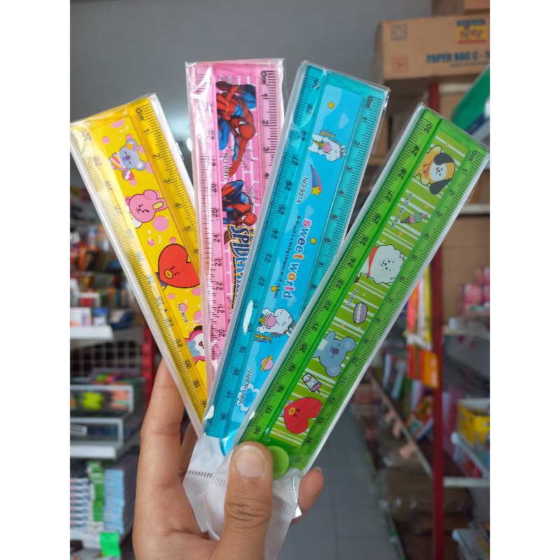 

PENGGARIS LIPAT 30CM - FANCY
