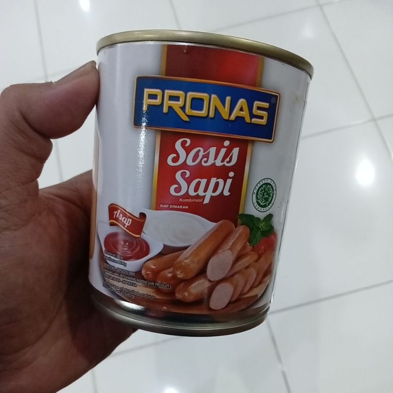 

Mahbubah - Pronas 325g Sosis Sapi Asap Kaleng