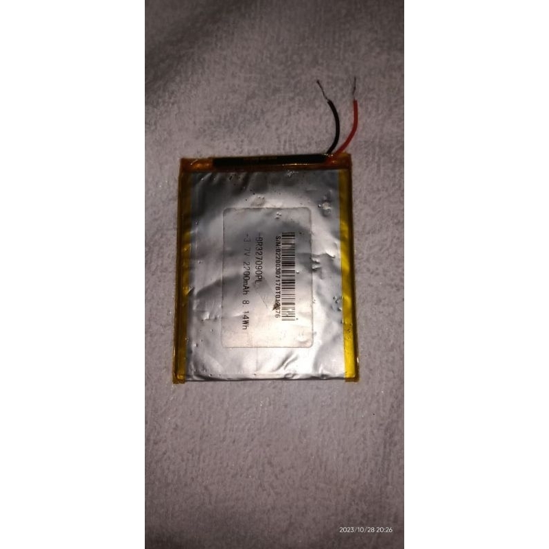 Baterai bekas tab 2200 mah