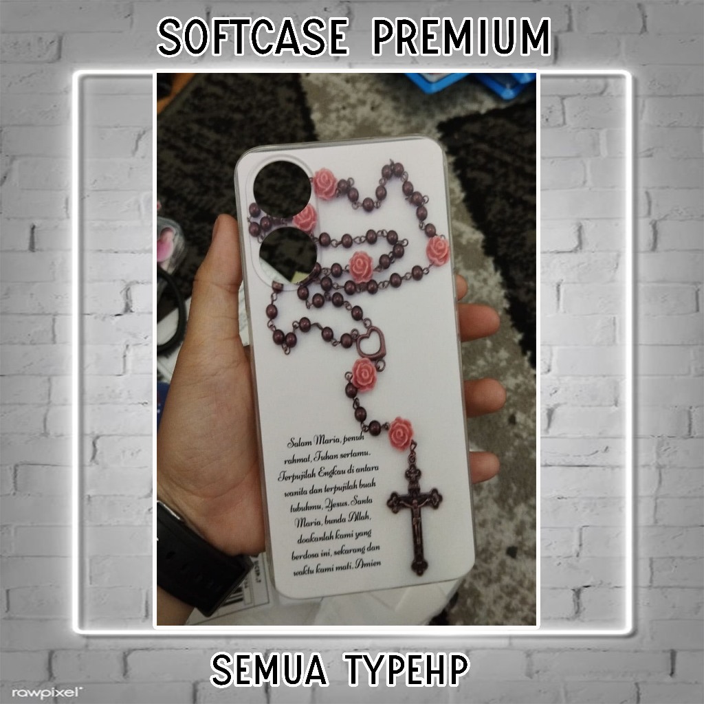 Casehp rosario / casing rosario / customcase rosario / rosario katolik/ case motif rosario / casing 