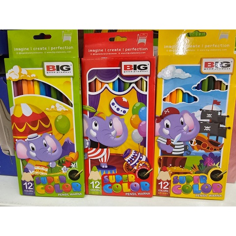 

PENSIL WARNA BIG 12W PANJANG