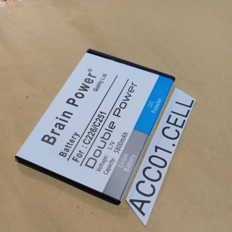 Baterai Batre HP i-Cherry C225 Lite C219 Alfa C232 C251 Play C226 Battrey HP icherry Double Power