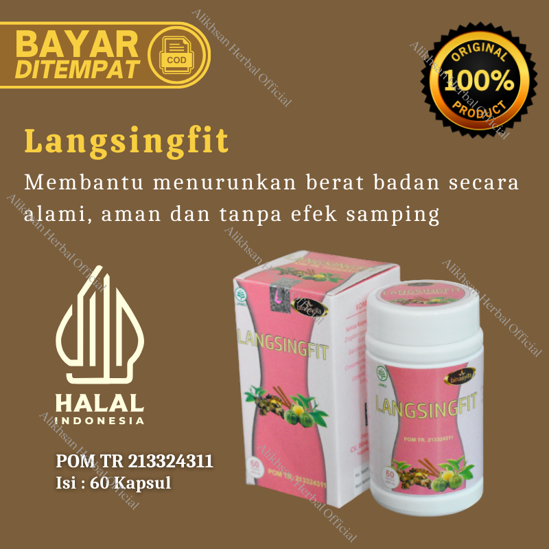 Obat Pelangsing Badan Ampuh BPOM