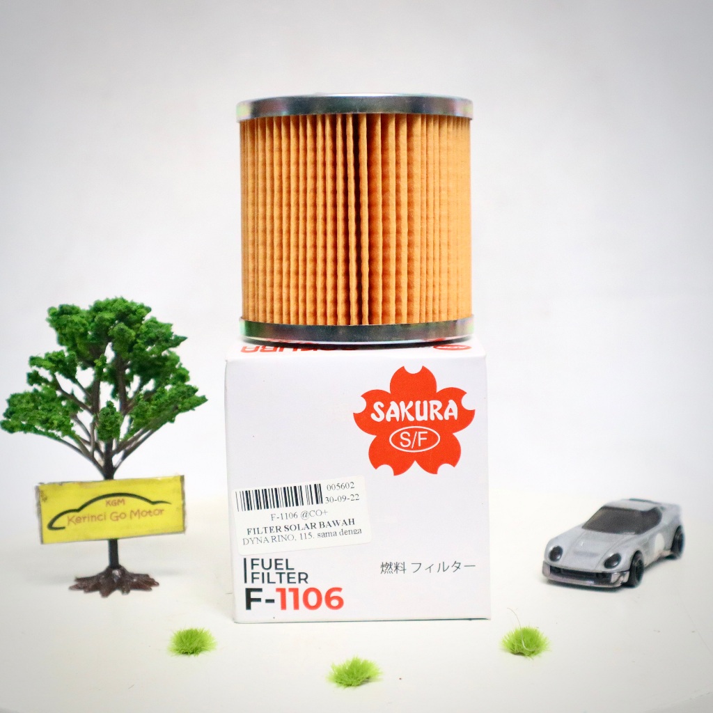 FILTER SOLAR BAWAH SAKURA F-1106 DYNA RINO 115 - FUEL FILTER DYNA RINO