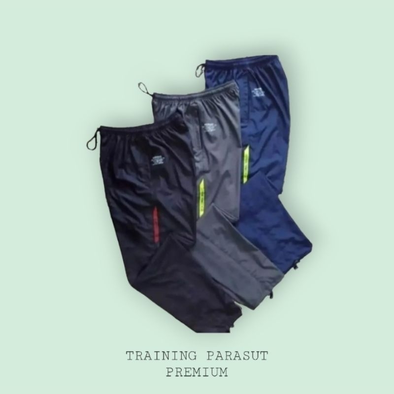 Celana Training Parasut Training Panjang Celana Joging Pria Dan Wanita